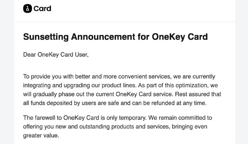 Onekey 也没啦原来不是只有dupay 完了呀？还有什么好的 u 卡呢？朋友们推荐一下？#u卡 #美卡 #虚拟卡 #onekey