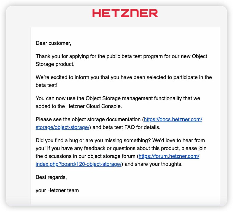 昨天申请今天拿到了资格 11月前免费 nice #hetzner #vps #oss #cloud昨天申请今天拿到了资格 11月前免费 nice #hetzner #vps #oss #cloud